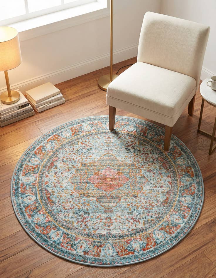 Detail image of 3' 3 x 3' 3 Havana Round Rug