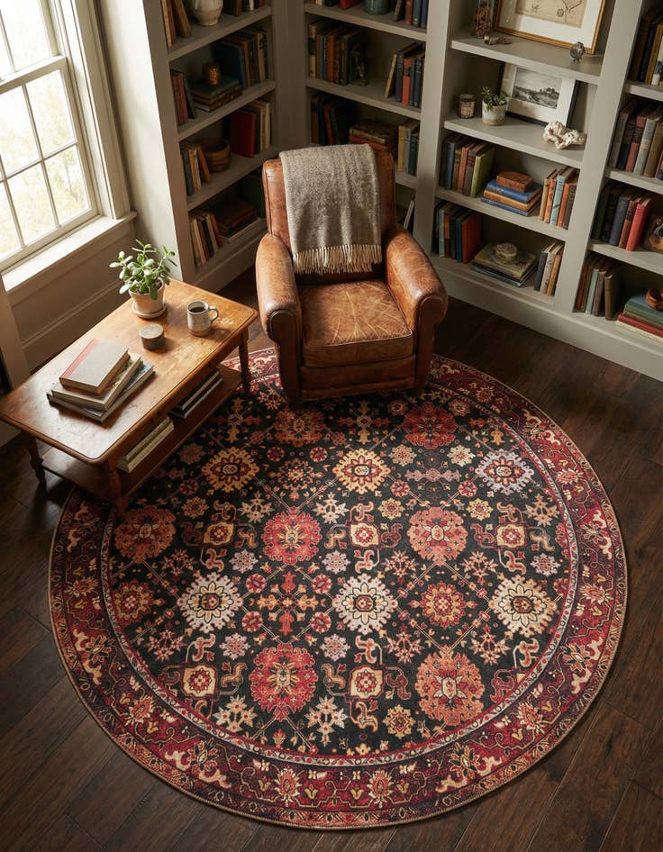 Detail image of 7' 10 x 7' 10 Timeless Round Rug