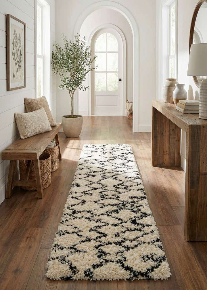 2' 7 x 10' Infinity Shag Runner Rug