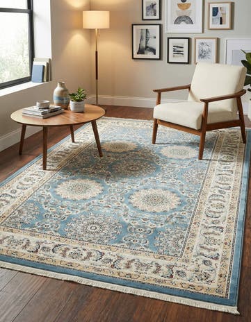 5' 3 x 8' Nain Design Rug