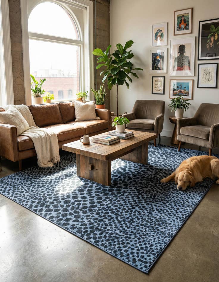 Detail image of 7' 10 x 10' Kamala Washable Rug