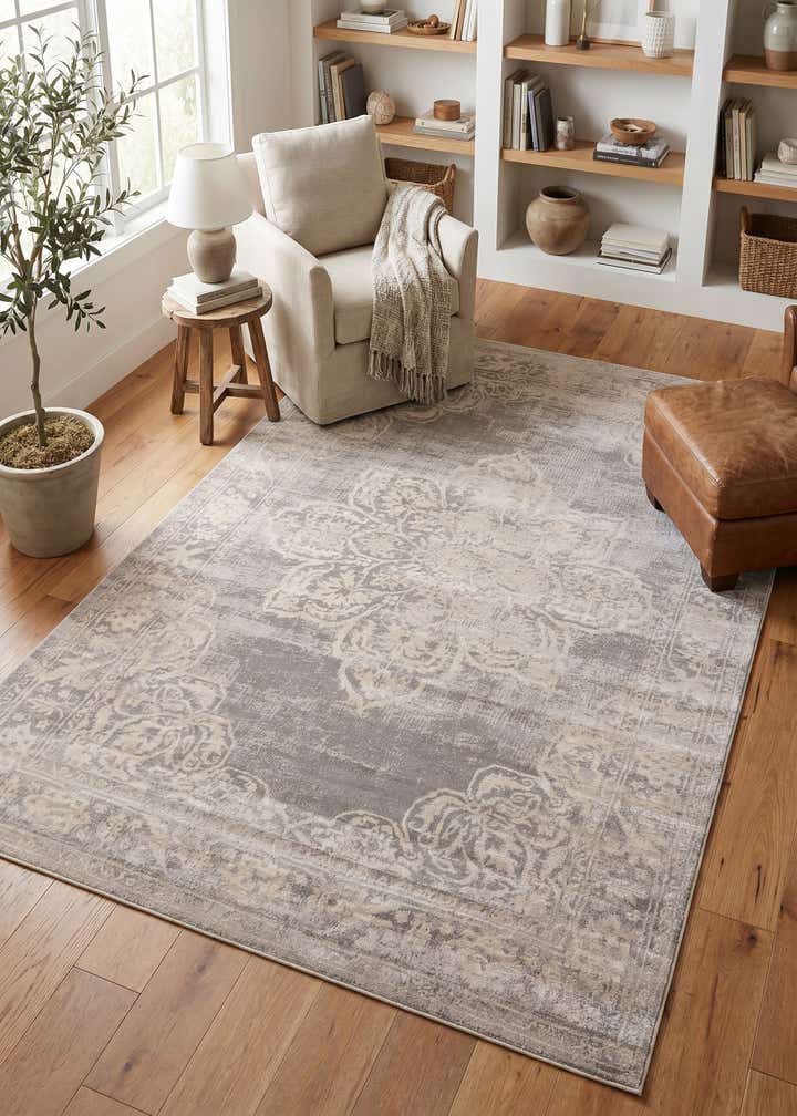 4' 10 x 8' Aqua Rug
