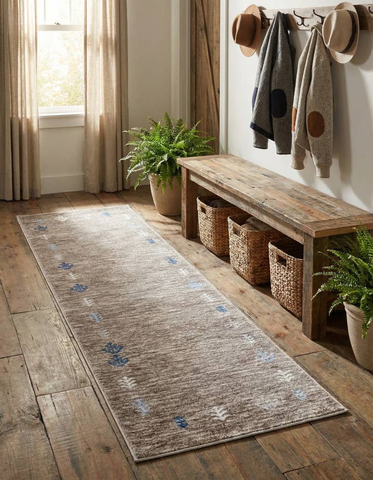 Detail image of 2' x 8' Gabbeh Runner Rug