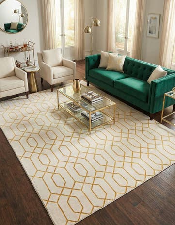 10' x 14' Marilyn Monroe&trade; Glam Trellis Rug