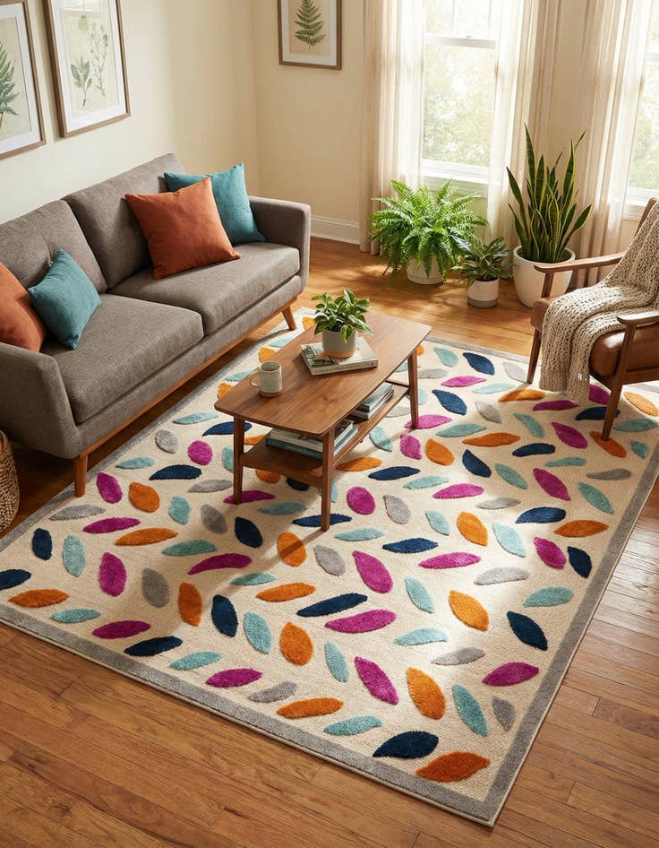 Detail image of 7' 10 x 10'  Washable Aruba Indoor / Outdoor Rug