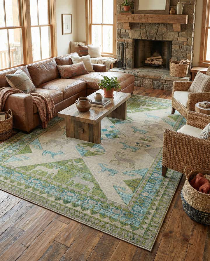 9' x 12' Washable Mesa Rug