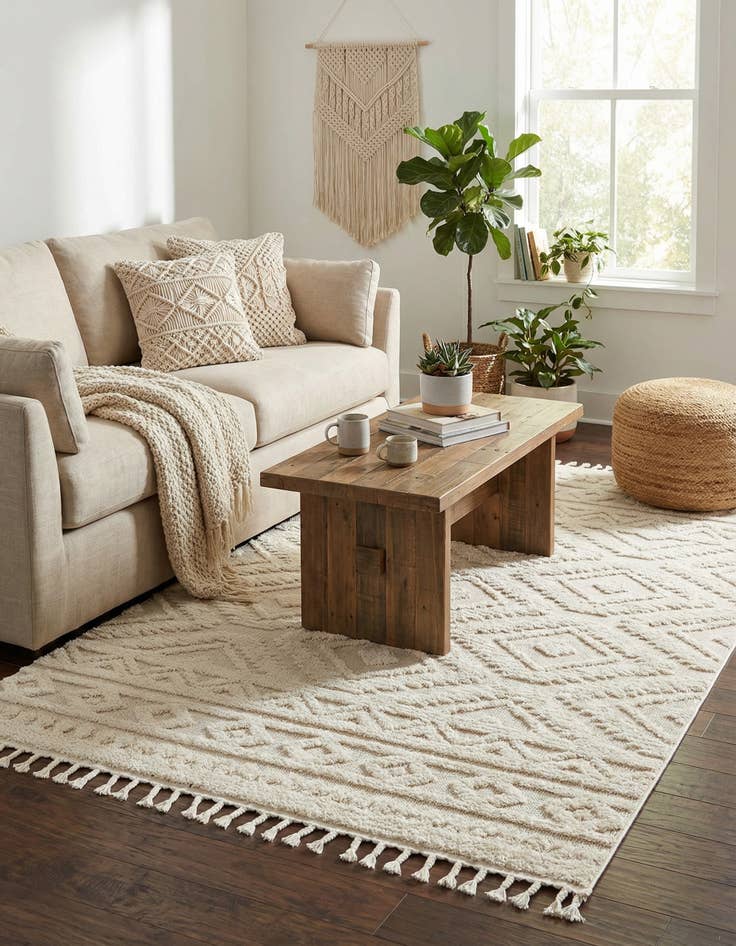 Detail image of 6' x 9' Boho Rug