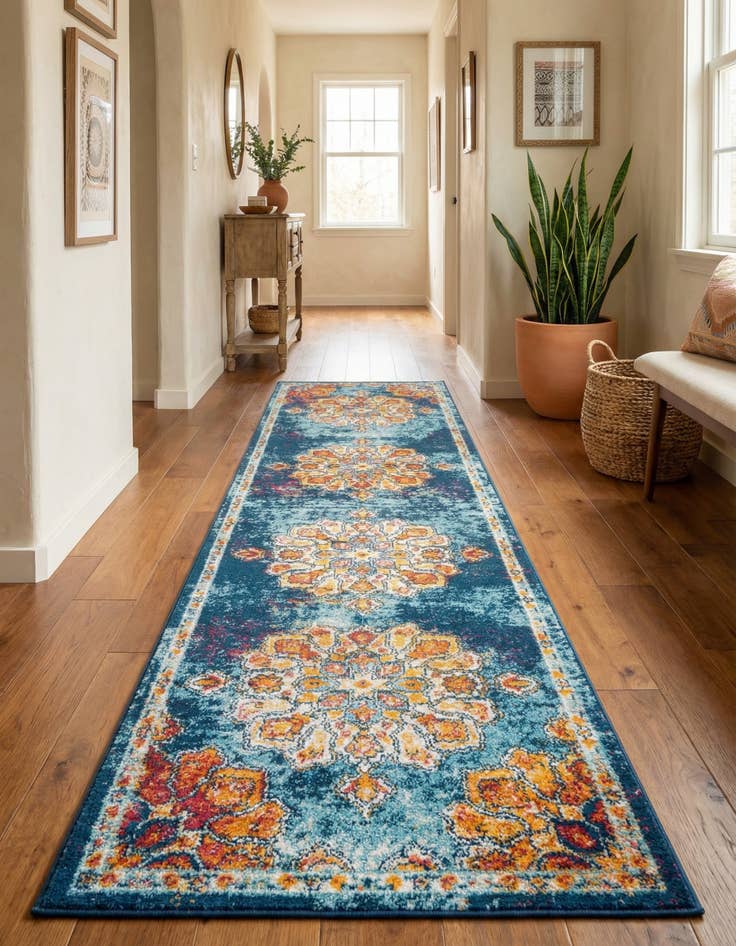 Detail image of 2' 7 x 12' Parker Runner Rug