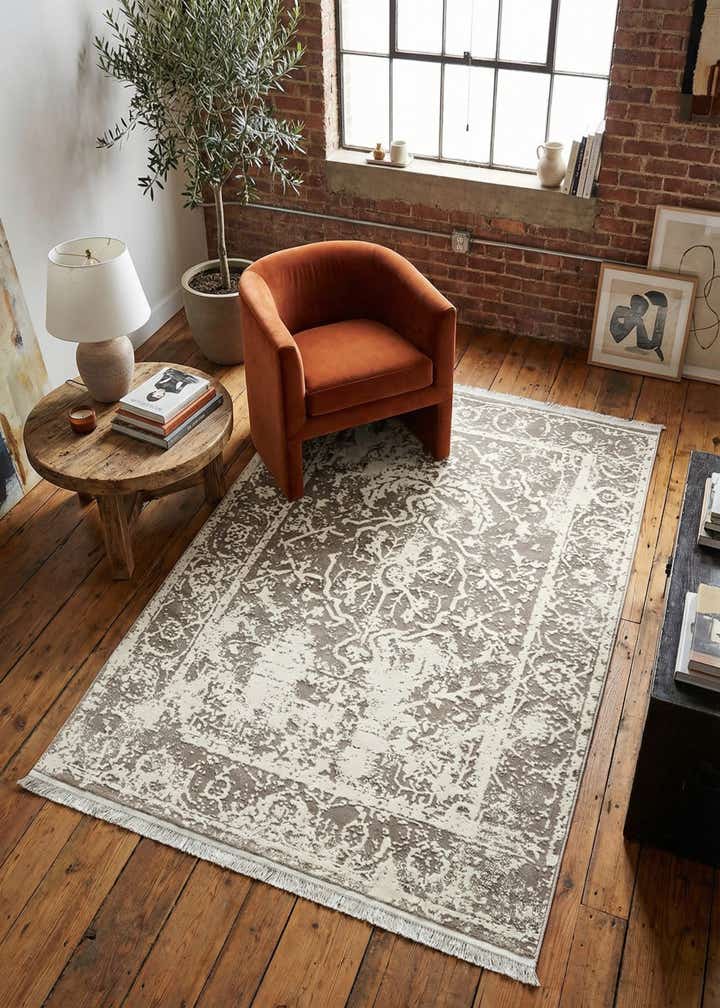 4' x 6' New Vintage Rug