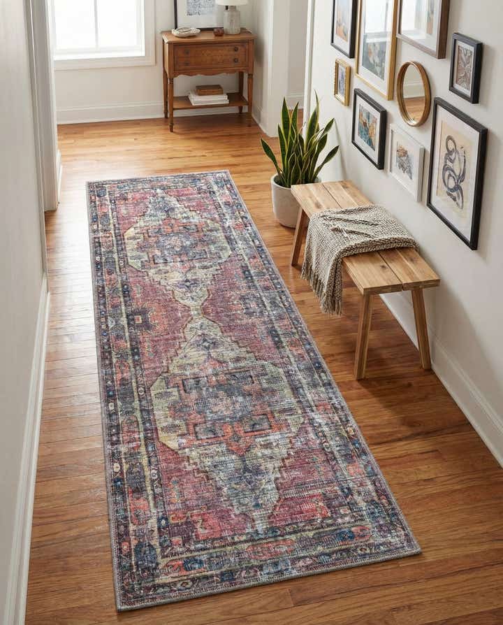 2' x 6' Washable Maahru Runner Rug
