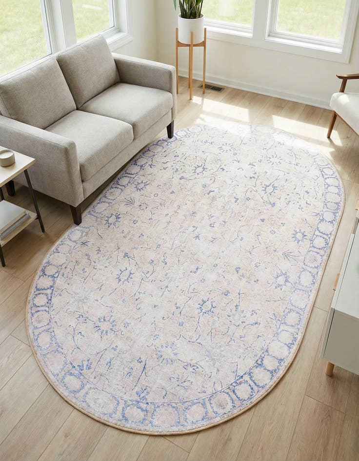 Detail image of 5' x 8' Timeless Oval Rug