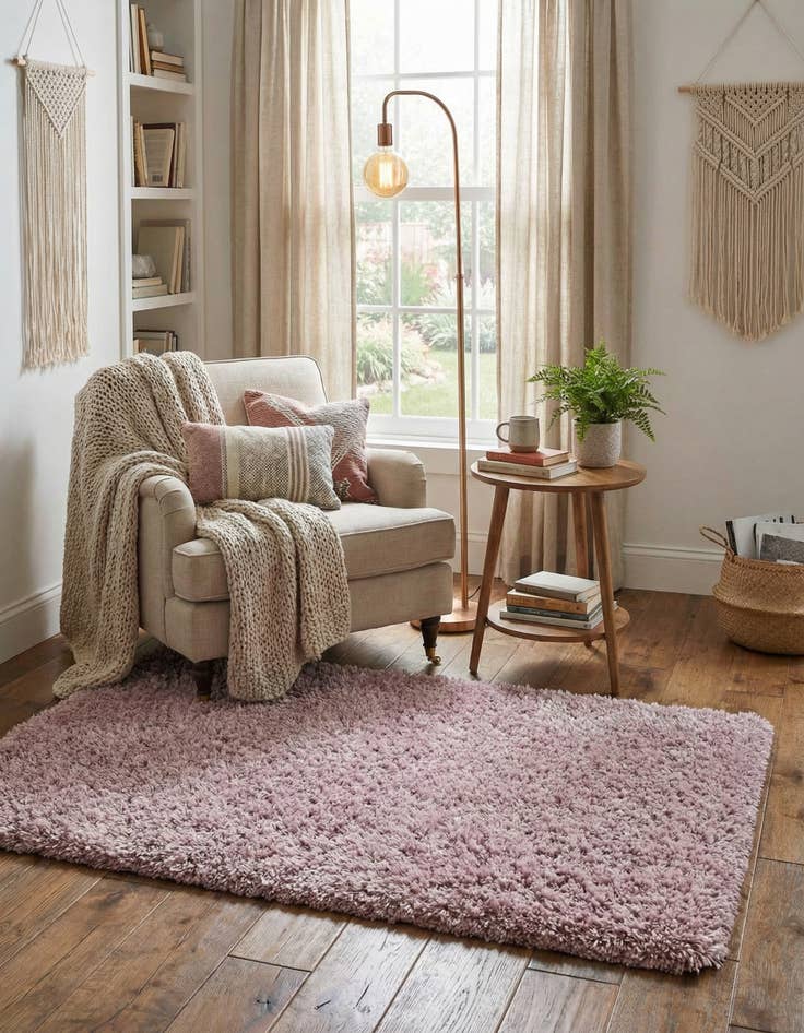 Detail image of 3' 3 x 5' 3 Infinity Shag Rug