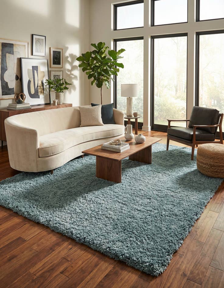 Detail image of 9' x 12' Infinity Shag Rug