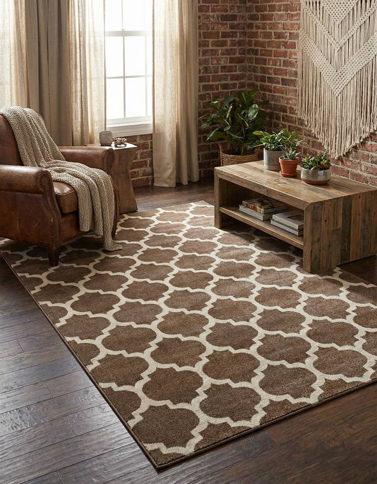 Detail image of 7' x 10' Lattice Rug