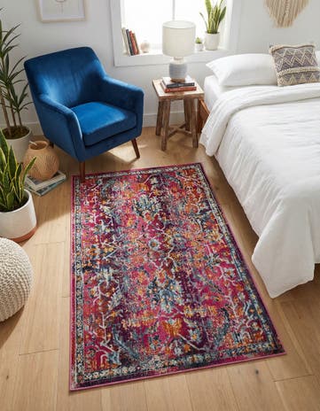 Fuchsia Budapest Rug