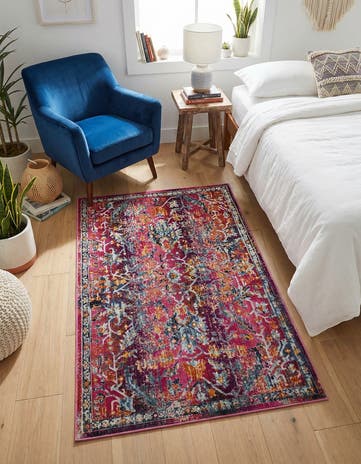 Fuchsia Budapest Rug