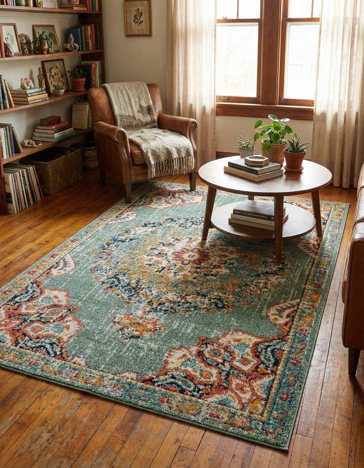 Detail image of 5' 3 x 8' Madeline Rug