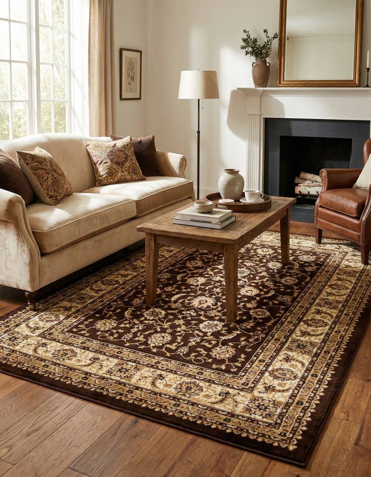 Detail image of 6' x 9' Classic Agra Rug