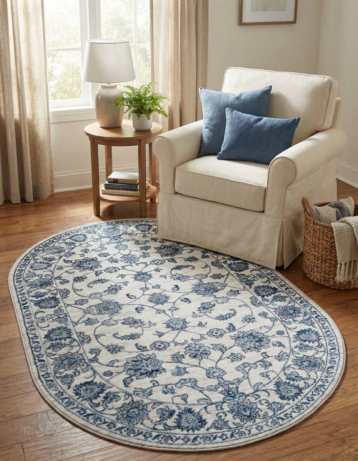 Detail image of 5' 3 x 8' Boston Oval Rug