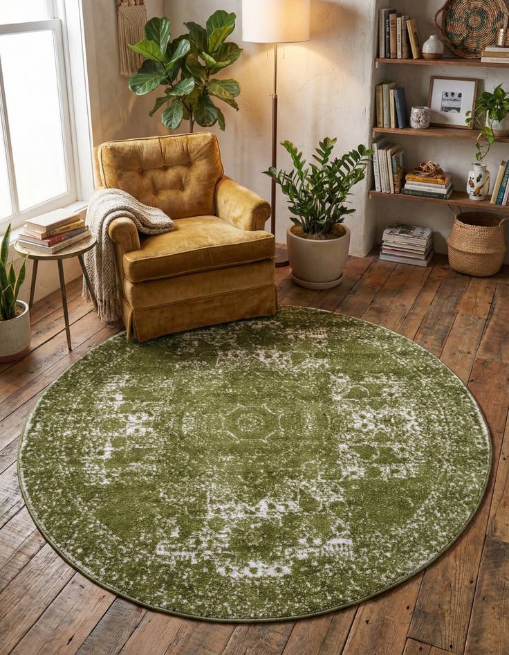 Detail image of 5' 3 x 5' 3 Bexley Round Rug