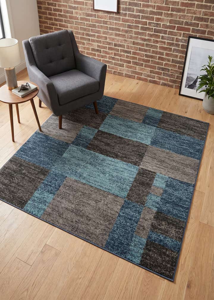 5' 3 x 5' 3 Equinox Square Rug