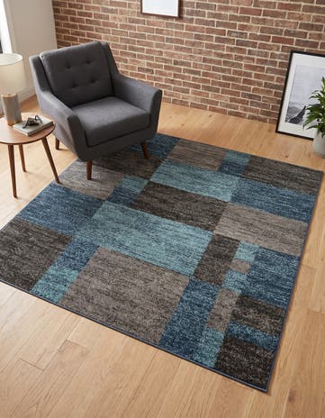 5' 3 x 5' 3 Equinox Square Rug