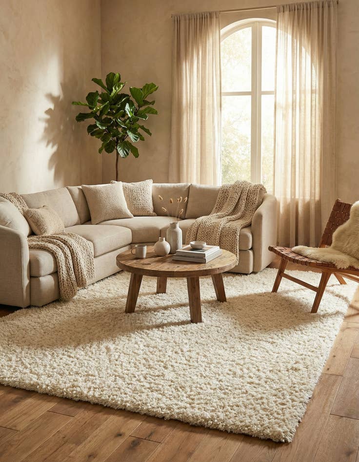 Detail image of 7' x 10' Infinity Shag Rug