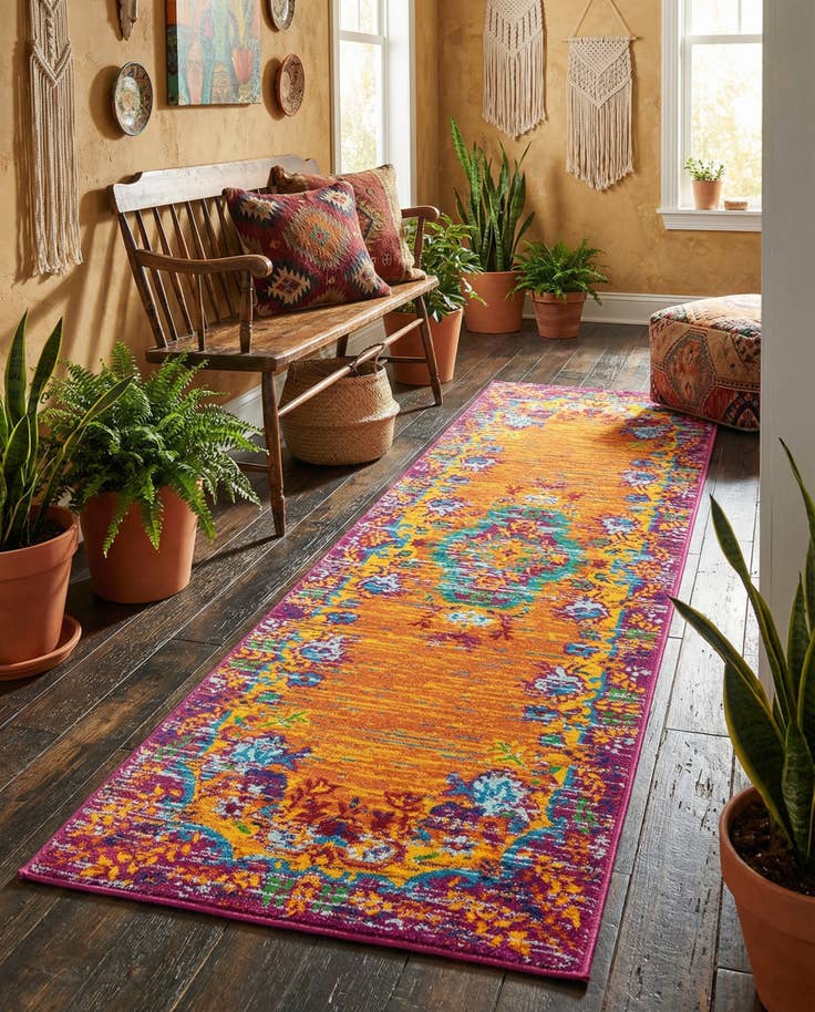Detail image of 2' x 6' Calypso Runner Rug
