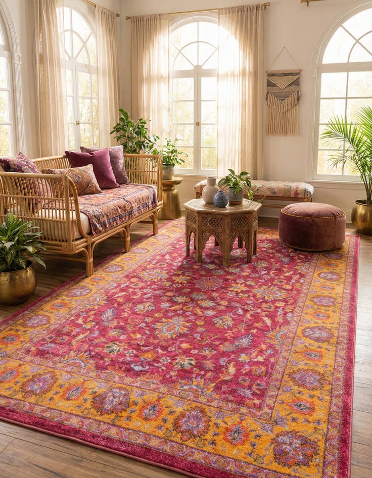 Detail image of 5' 3 x 7' 9 Medina Rug