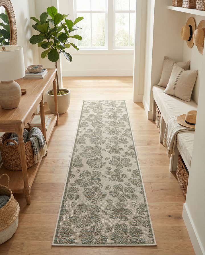 2' 7 x 10' Easy-Clean Baja Indoor / Outdoor Runner Rug
