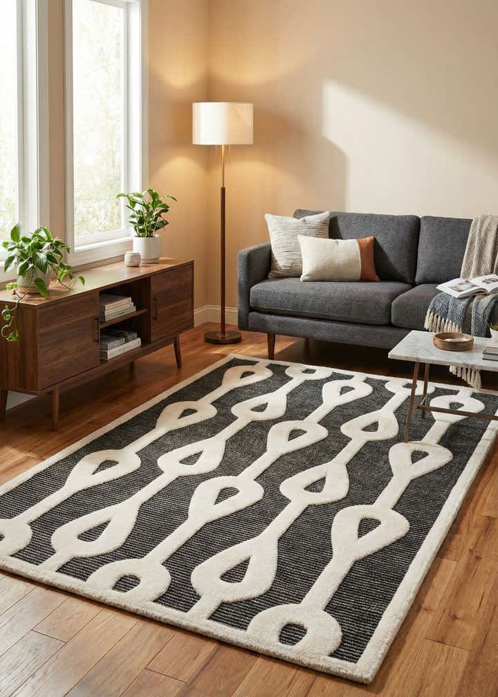5' 3 x 8' Prismatic Rug