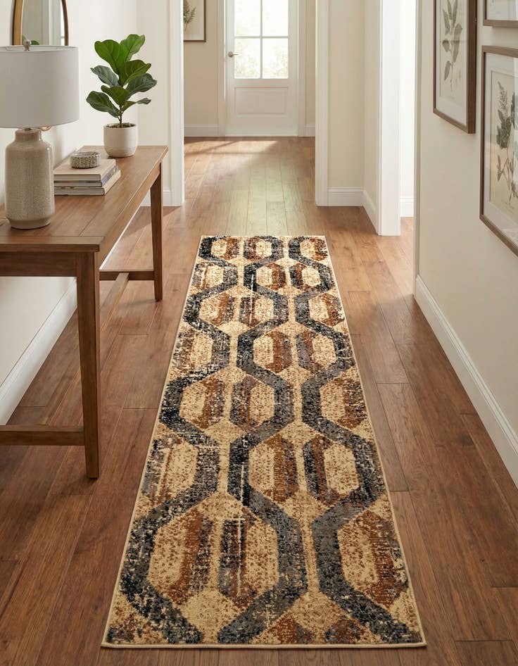 Detail image of 2' 2 x 7' Saturn Runner Rug