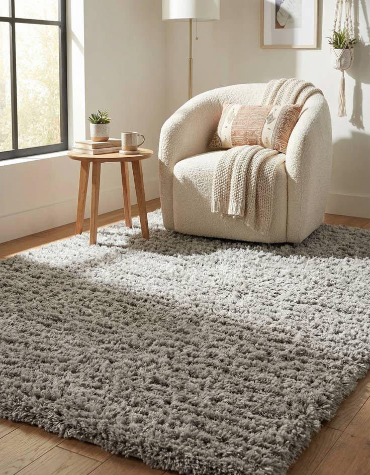 Detail image of 6' x 9' Infinity Shag Rug