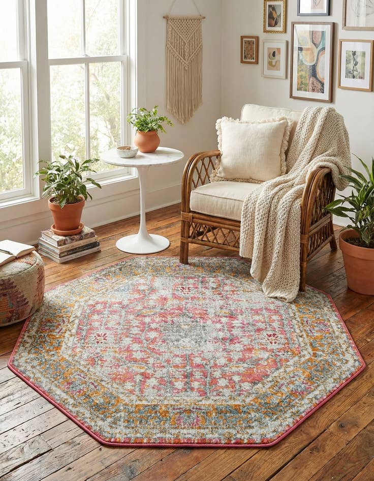 Detail image of 4' x 4' Paragon Octagon Rug
