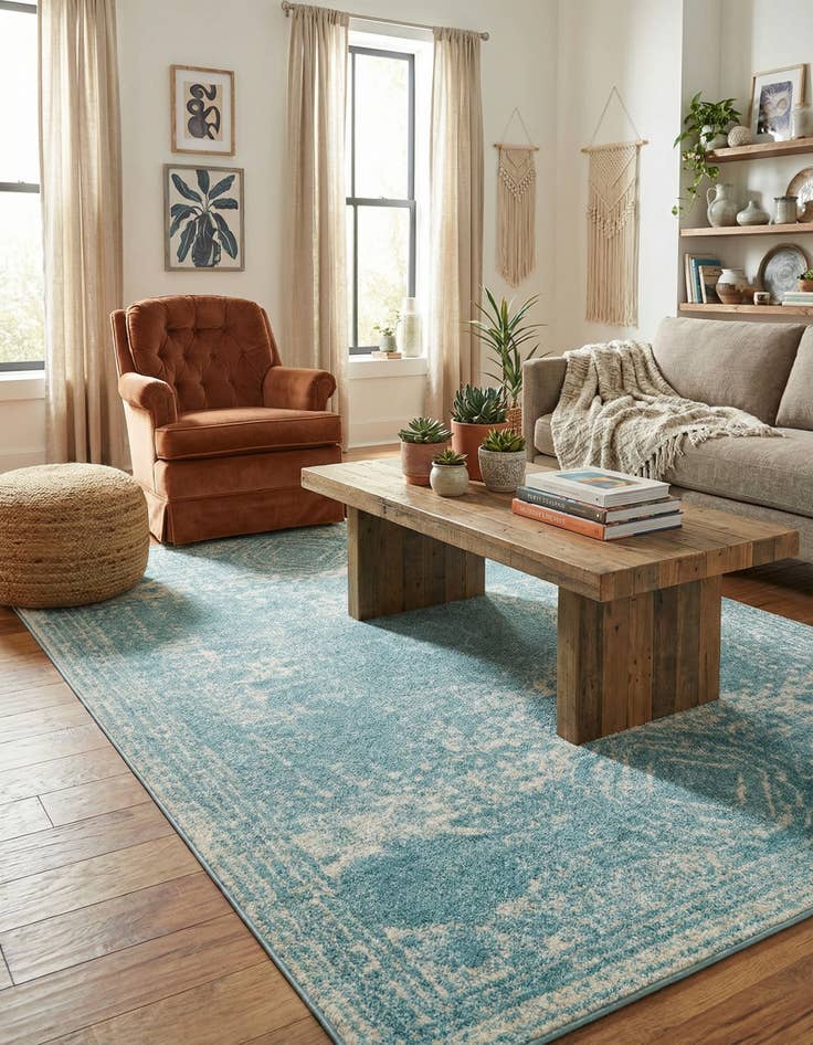 Detail image of 5' 3 x 8' Bexley Rug