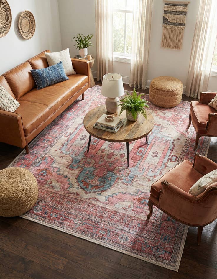 Detail image of 10' 6 x 13' Washable Maahru Rug