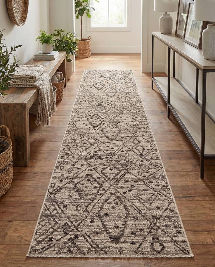 Detail image of 2' 7 x 12' 6 Grand Tradition Rug