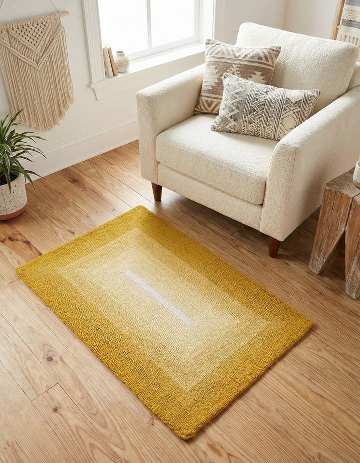 2' x 3' 1 Ombre Wool Rug