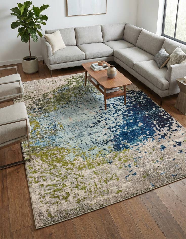 Detail image of 8' x 10'  Washable Casablanca Rug