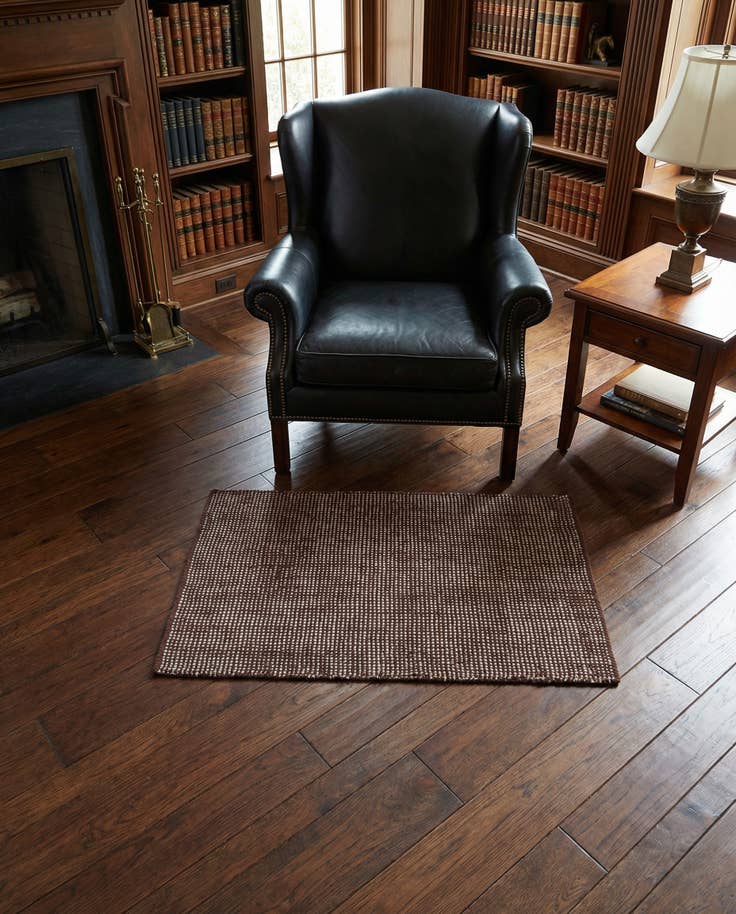 Detail image of 2' 2 x 3' 1 Hand Woven Jill Zarin English Manor Wool Rug