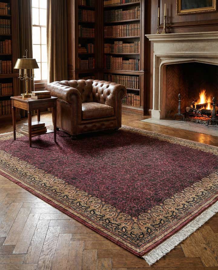 5' 7 x 7' 7 Taj Mahal Rug