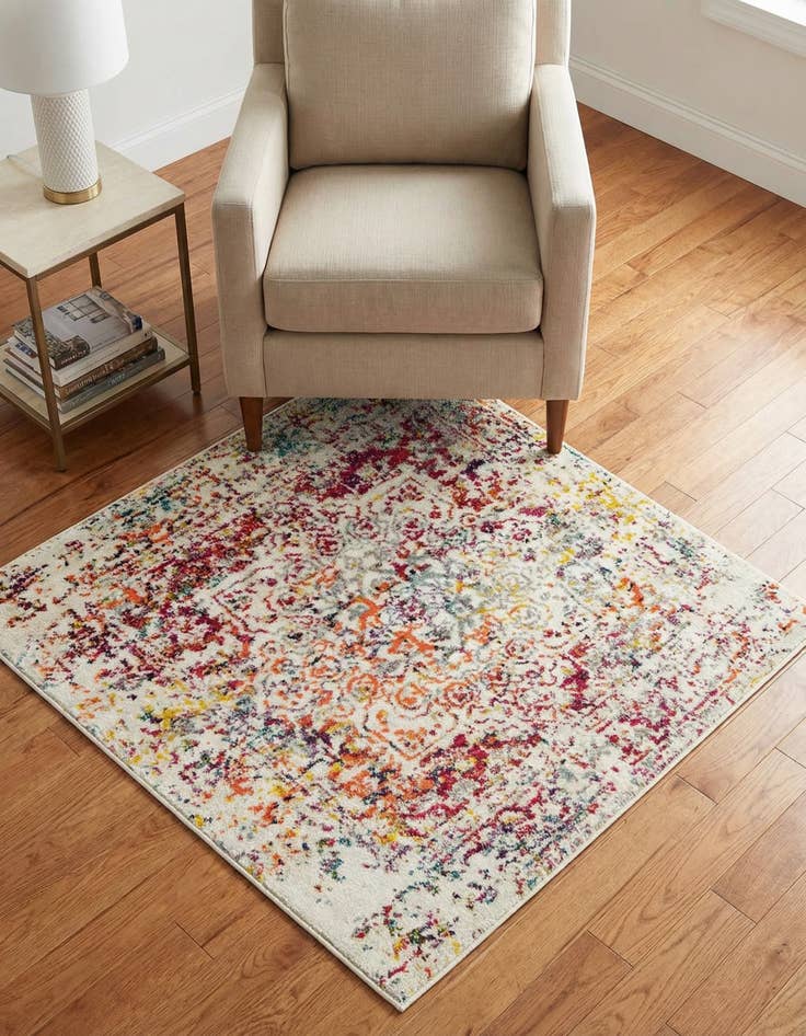 Detail image of  4' x 4' Arlington Square Rug