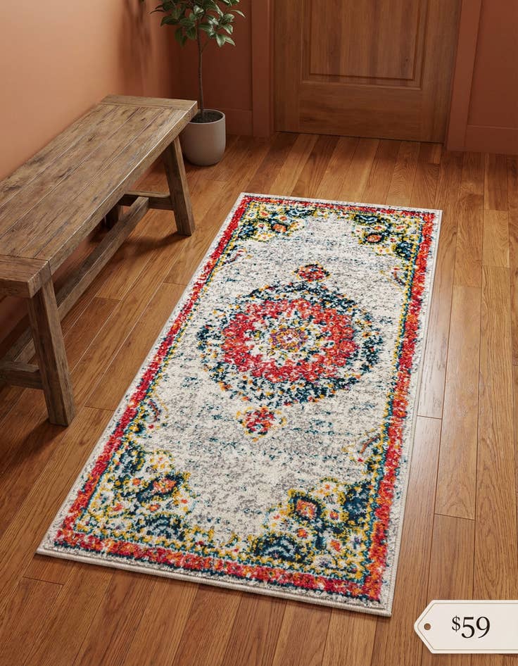 Detail image of 2' x 4' Carrington Runner Rug