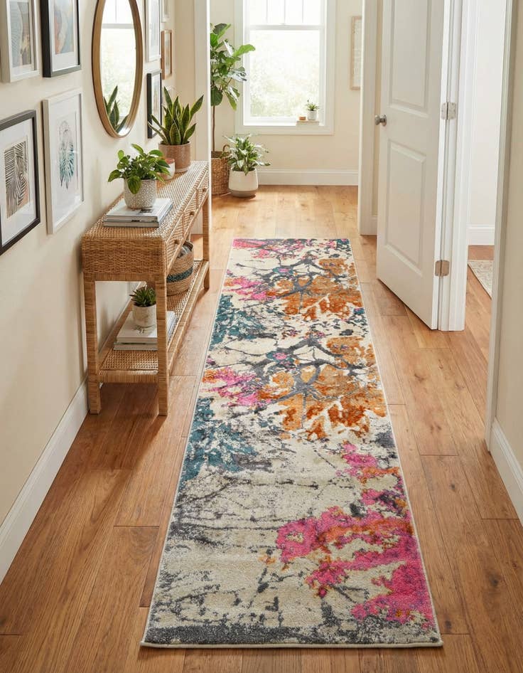 Detail image of 2' 7 x 10' Aria Runner Rug