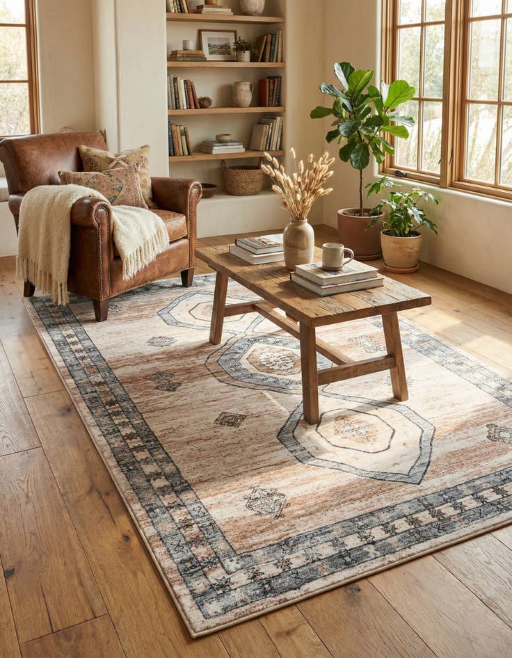 Detail image of 5' 3 x 7' 9 Medina Rug