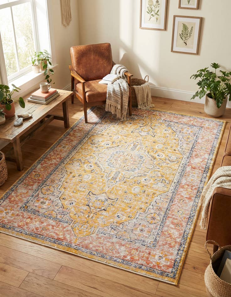 Detail image of  5' 3 x 8' Lola Rug