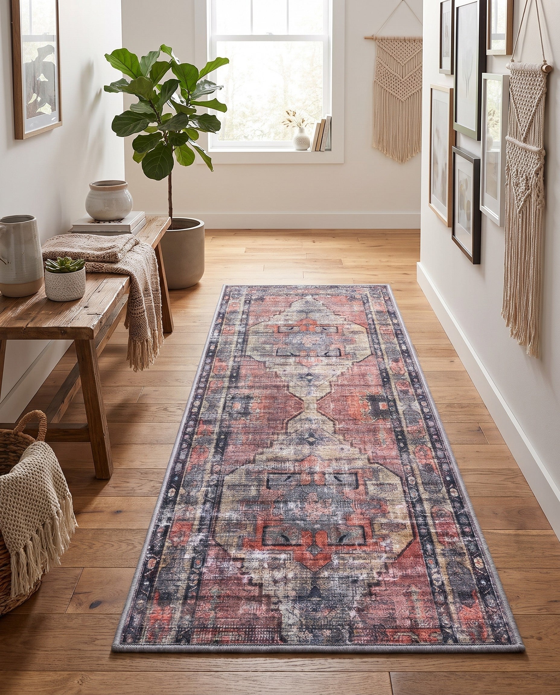 60cm x 155cm Maahru Runner Rug
