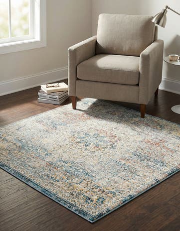 4' x 4' Newport Square Rug