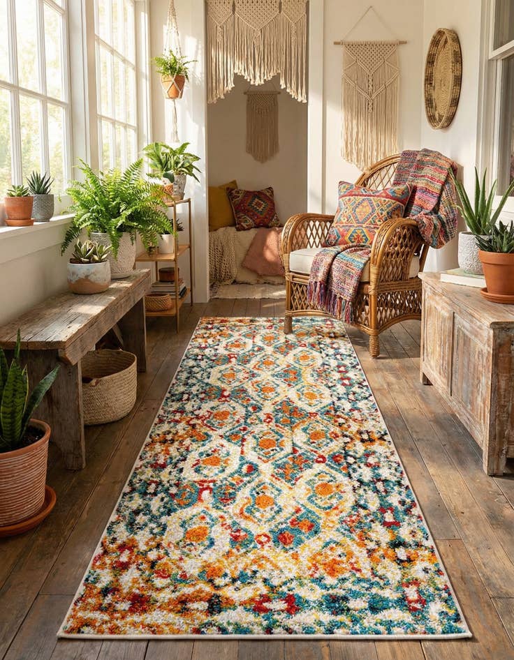 Detail image of 2' x 6' Veneto Runner Rug