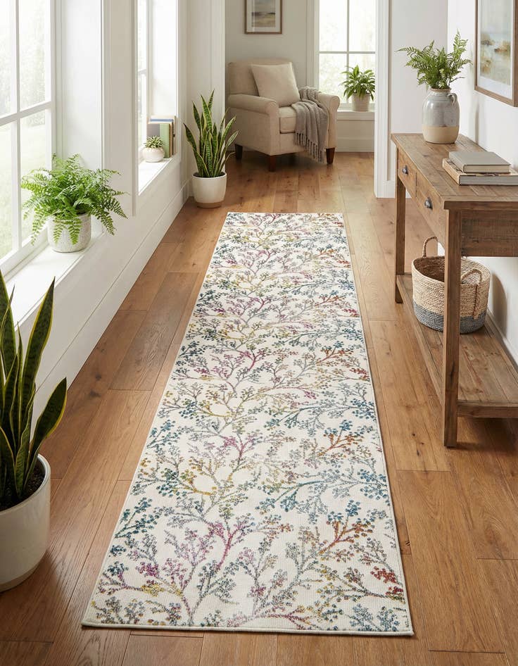 Detail image of 2' 7 x 13' Blossom Runner Rug